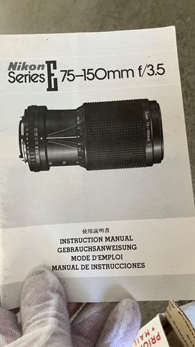 Nikon 150mm serie e - serie,