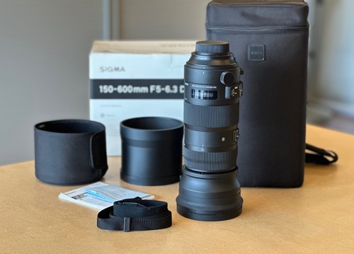 Sigma 150 600mm - 150-600mm, f/5-6.3