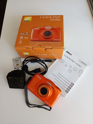 Nikon coolpix w150 orange - coolpix,