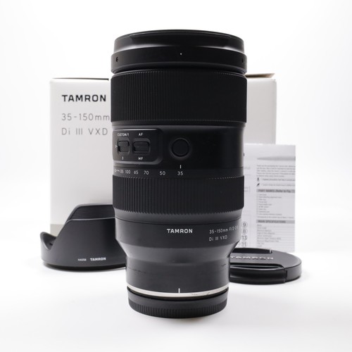 Tamron 150mm 8 - 35-150mm, f/2-2.8